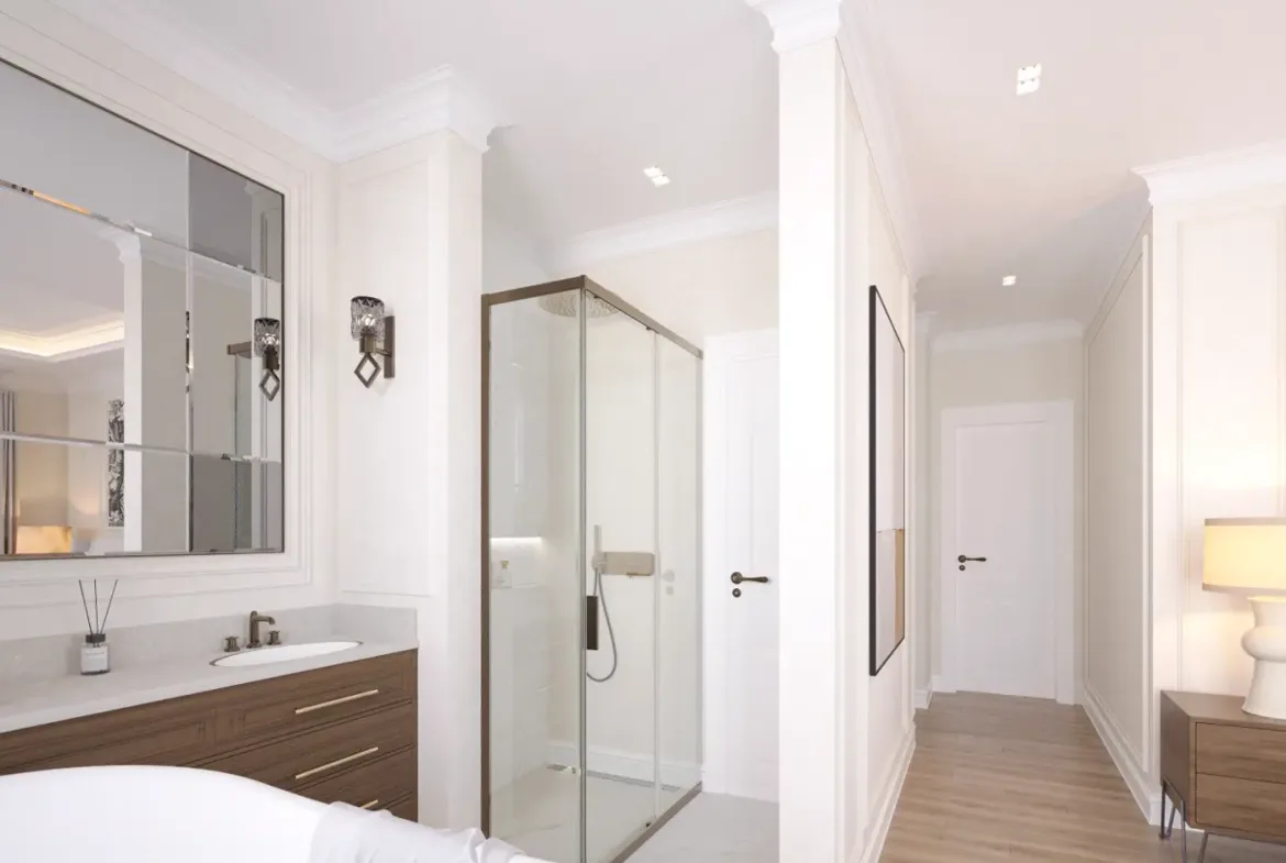 Villa Magnolia on the first line to the sea within the complex Ribarsko selo, Herceg Novi