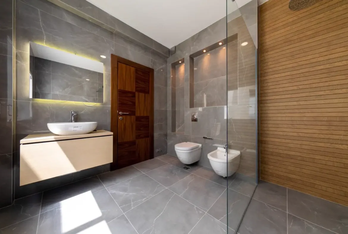 Exclusive contemporary villa with panoramic sea view, Marići, Tivat