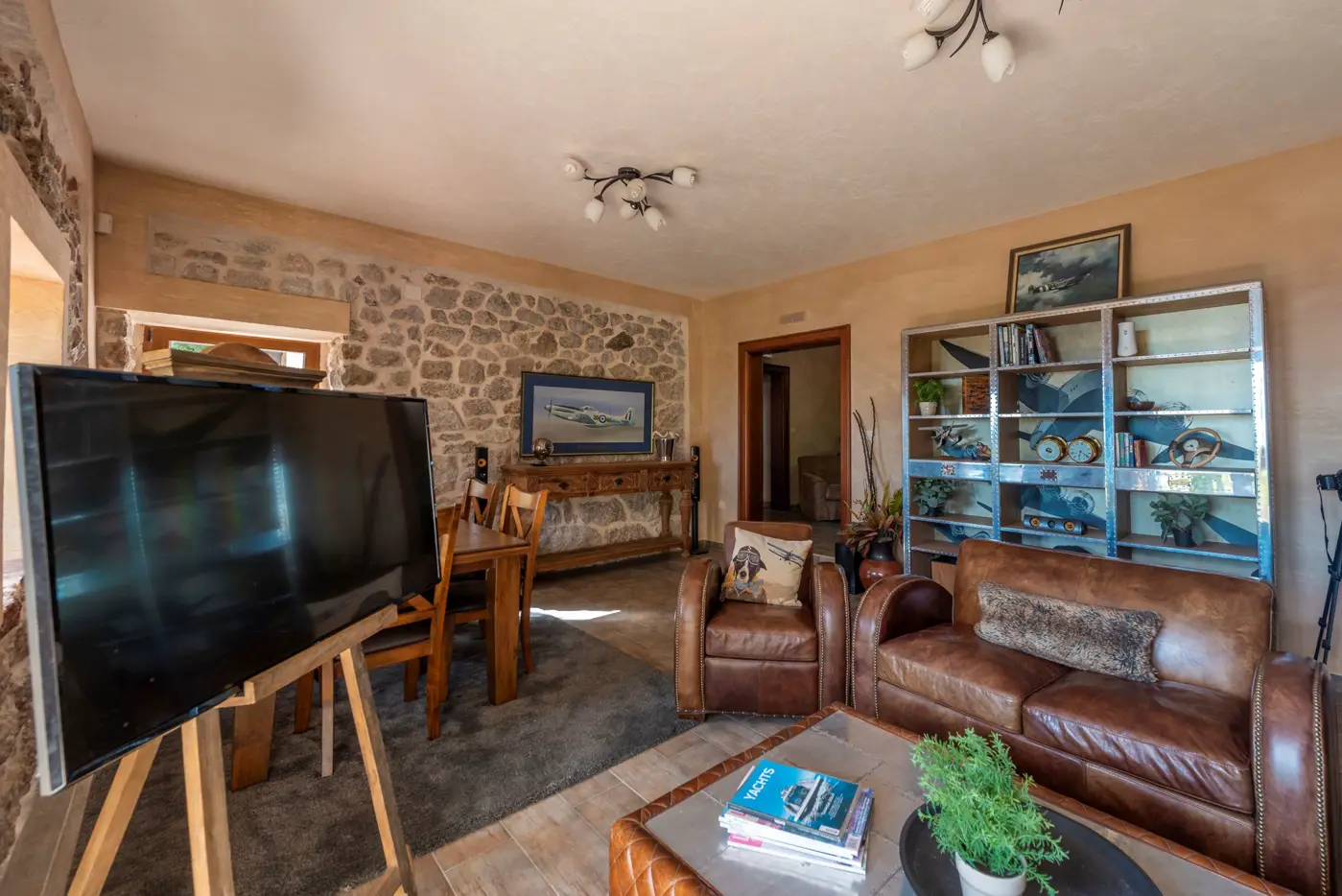Stone villa with pool and panoramic sea view, Markovići, Budva