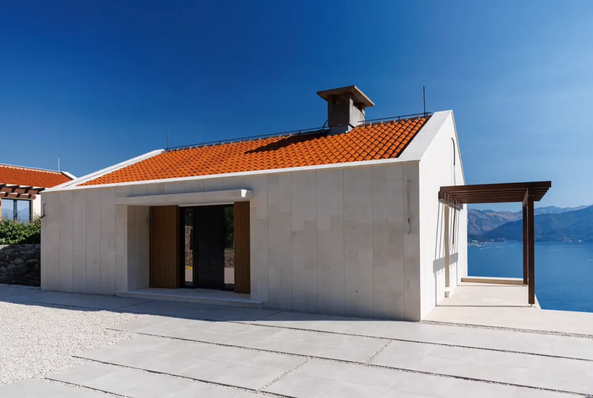 Two modern villas with panoramic sea views, Zabrdje, Herceg Novi