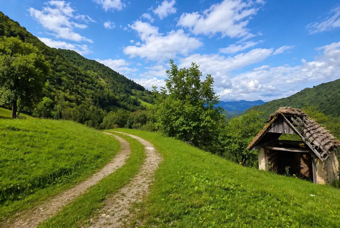 Idrija–Cerkno Area, Unique 40-Hectare Estate with Private Water Spring