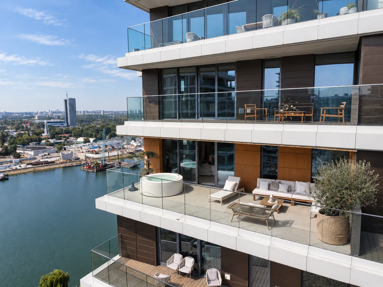 19-2-1 3-Bedroom Apartment, 160 m² – Belgrade Waterfront, Savski venac, Belgrade