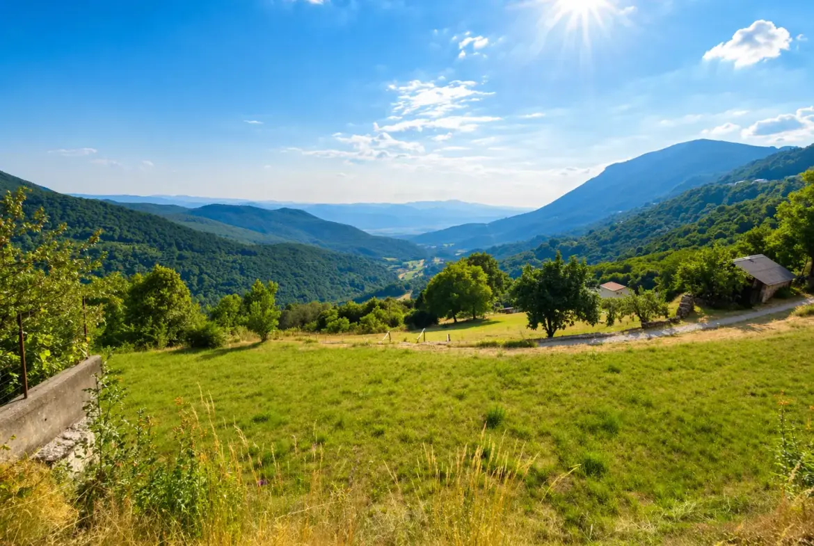 Vipava Valley – Semi-detached house above Vipava Valley