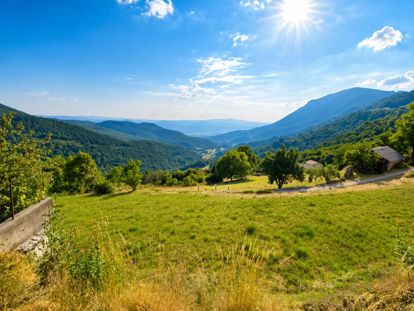Vipava Valley – Semi-detached house above Vipava Valley