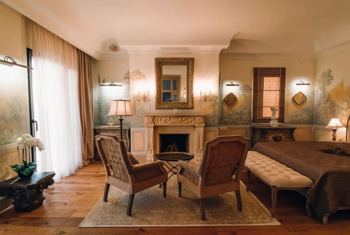 Authentic three-story villa with pool, Reževići, Budva