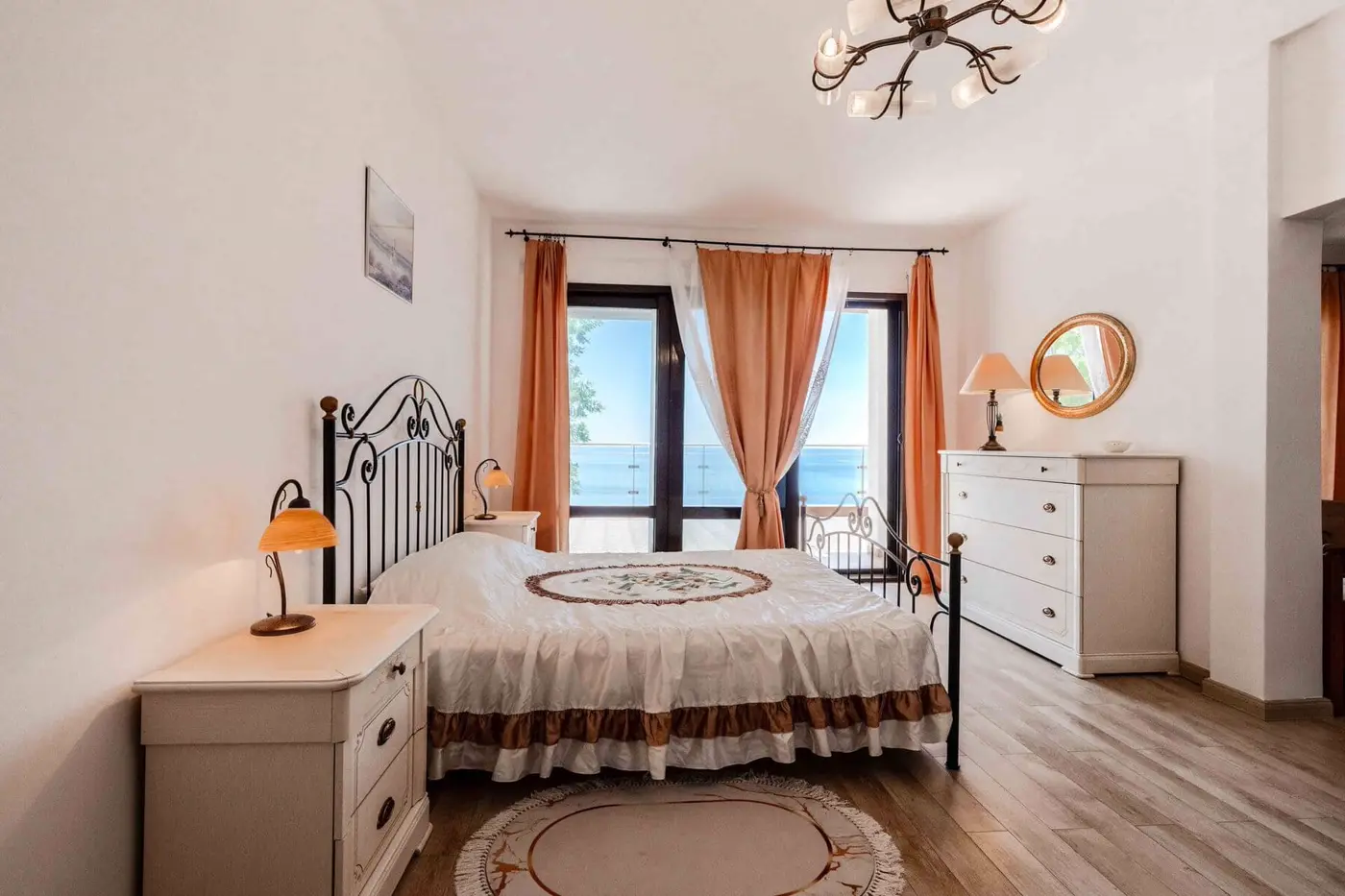 Beachfront villa with a private pool, Utjeha, Bar