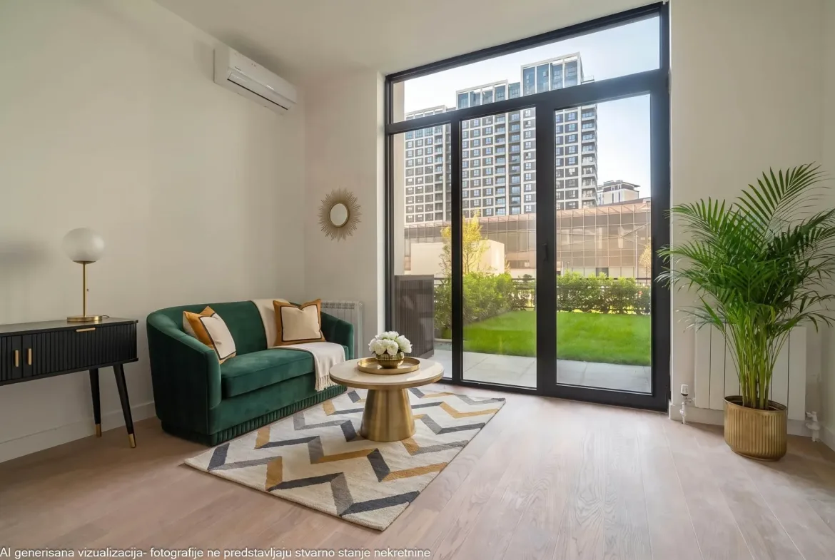 Studio Apartment, 33 m² – Belgrade Waterfront, Savski venac, Belgrade