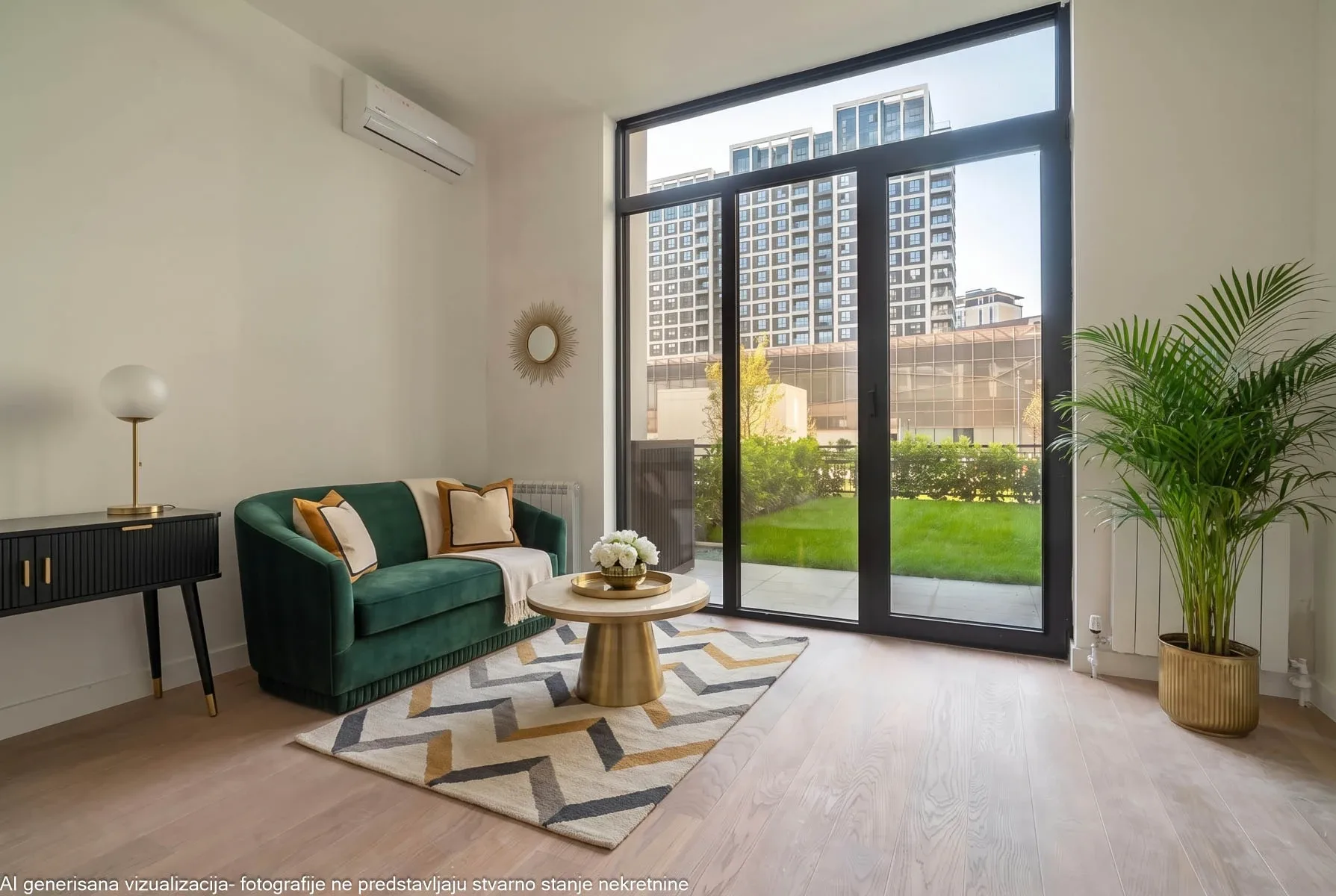 1_art-deco-2 Studio Apartment, 33 m² – Belgrade Waterfront, Savski venac, Belgrade