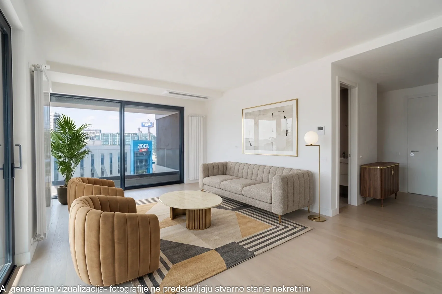 2-Bedroom Apartment, 86 m² – Soul 64, Novi Beograd, Belgrade