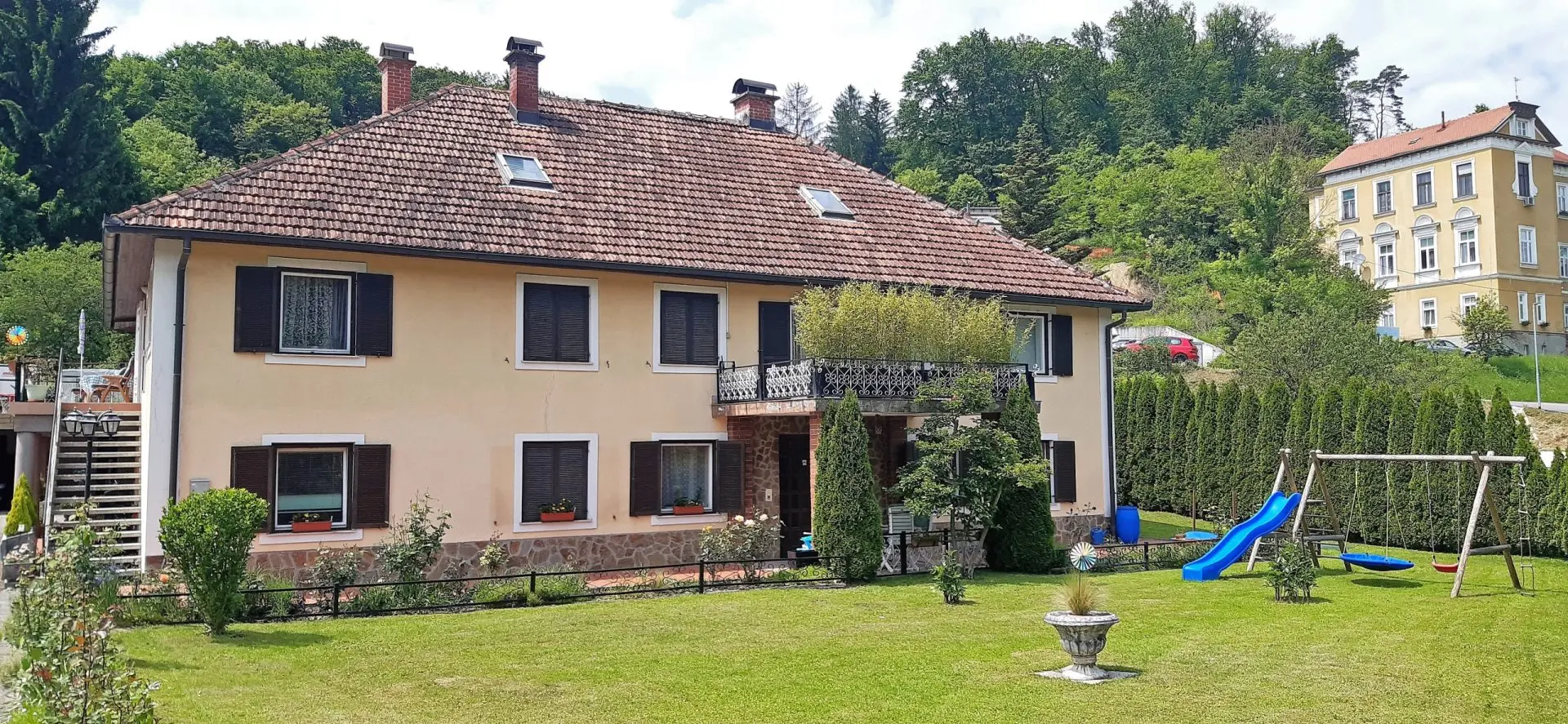 Rogaška Slatina – a large bourgeois house in close proximity to the thermal spa