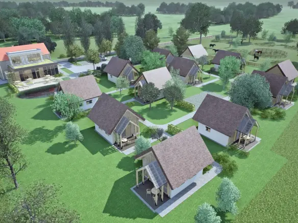 Glamping Project with Approved Permit – Buildable Land in Prekmurje