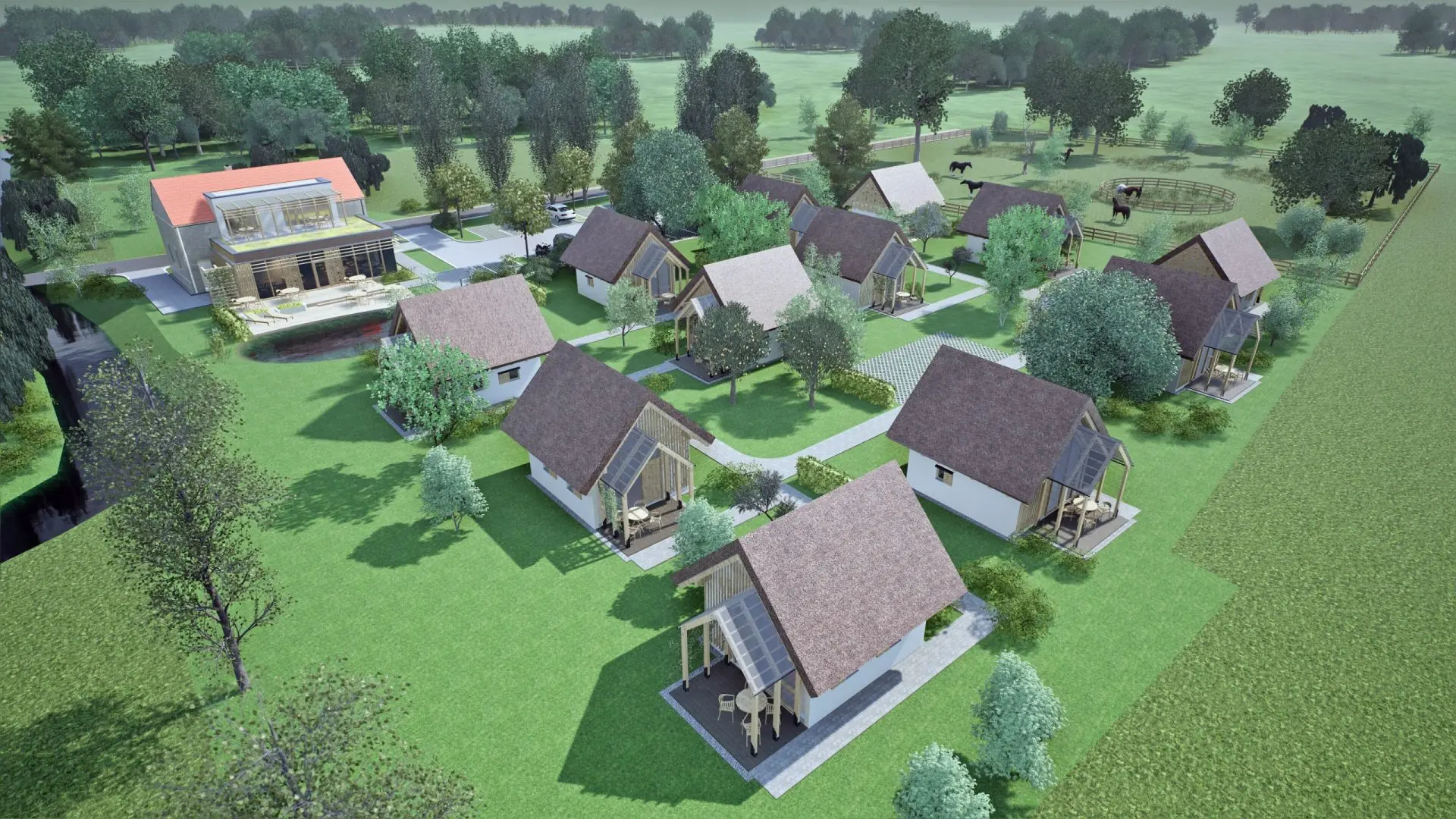 Glamping Project with Approved Permit – Buildable Land in Prekmurje