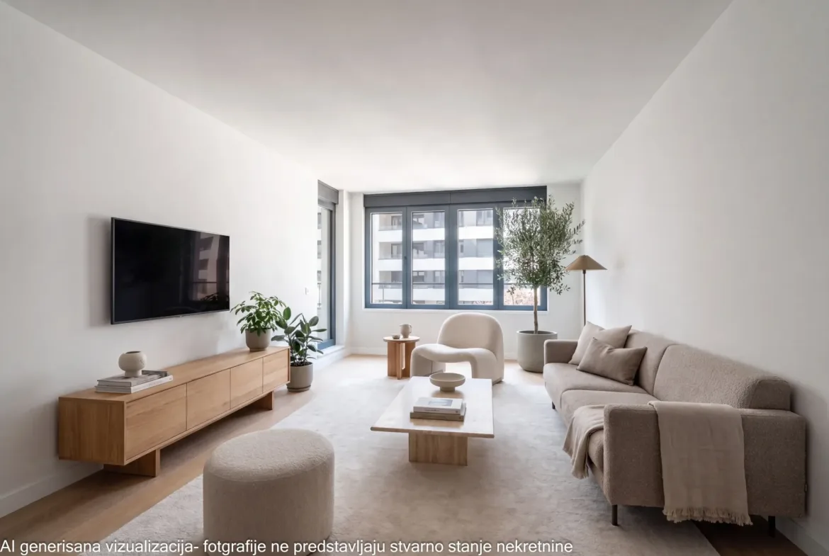 1-Bedroom Apartment, 55 m² – Airport Garden, Novi Beograd, Belgrade