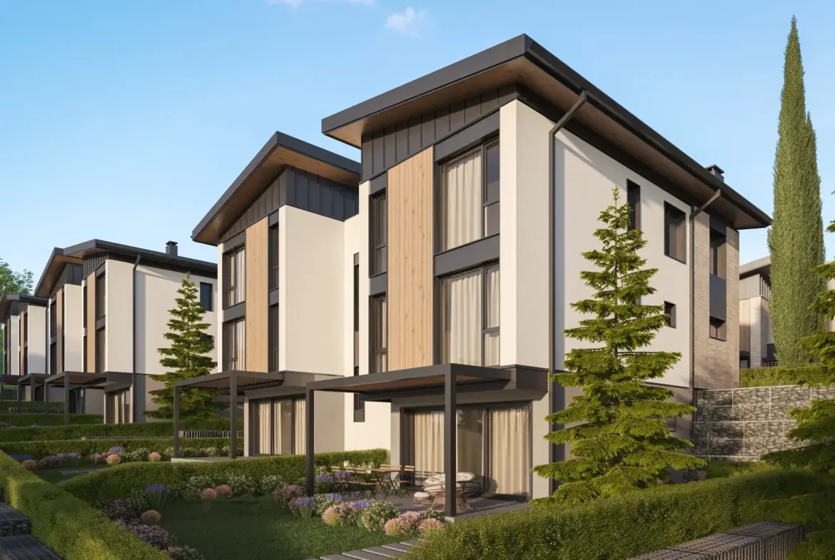 Single-family house in a new luxury gated residential complex