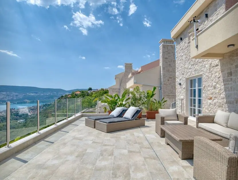 Villa Podi with panoramic sea view