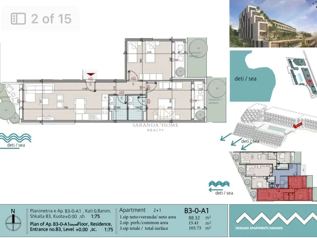 Two Bedroom For Sale In Saranda Albania
