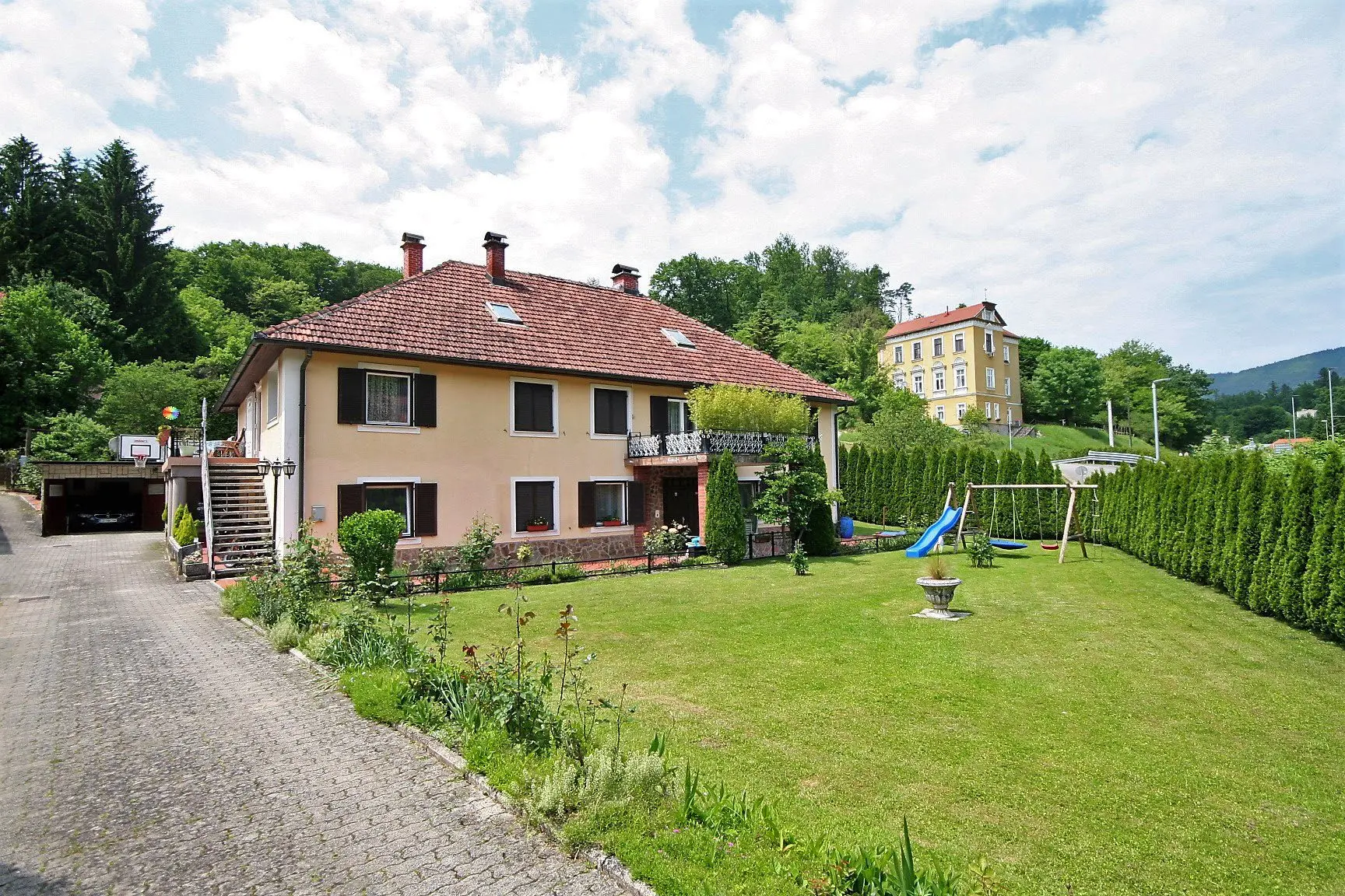 Rogaška Slatina – a large bourgeois house in close proximity to the thermal spa