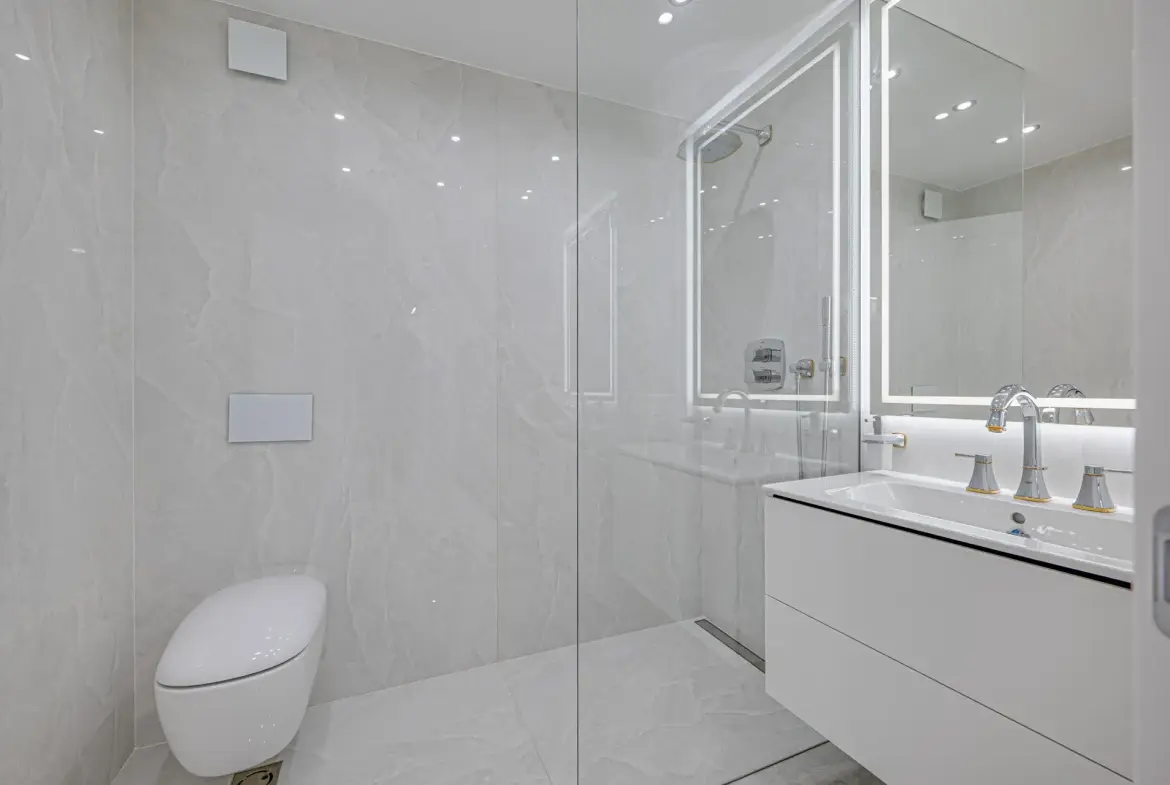 New four-bedroom apartment in a gated community for sale
