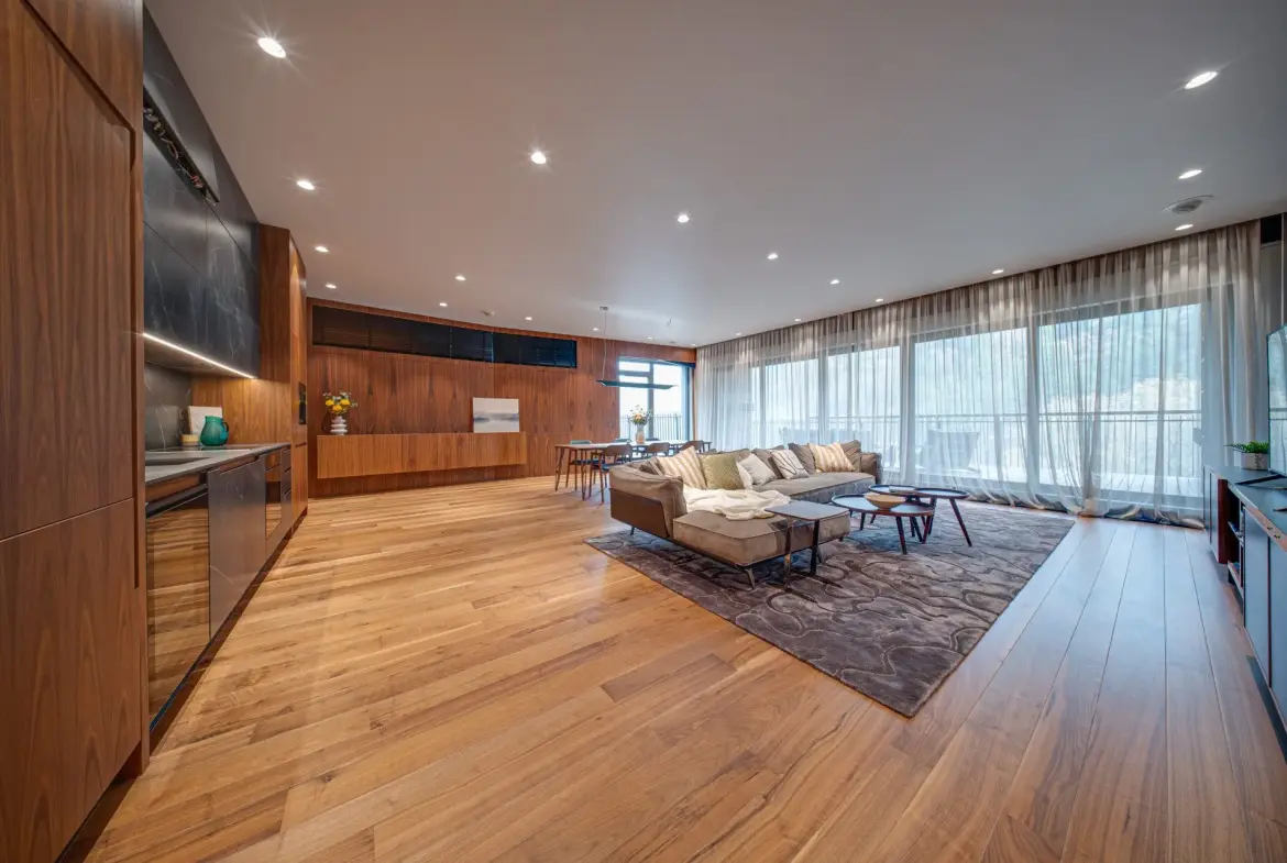 Modern designer apartment on the shore of Lake Pancharevo