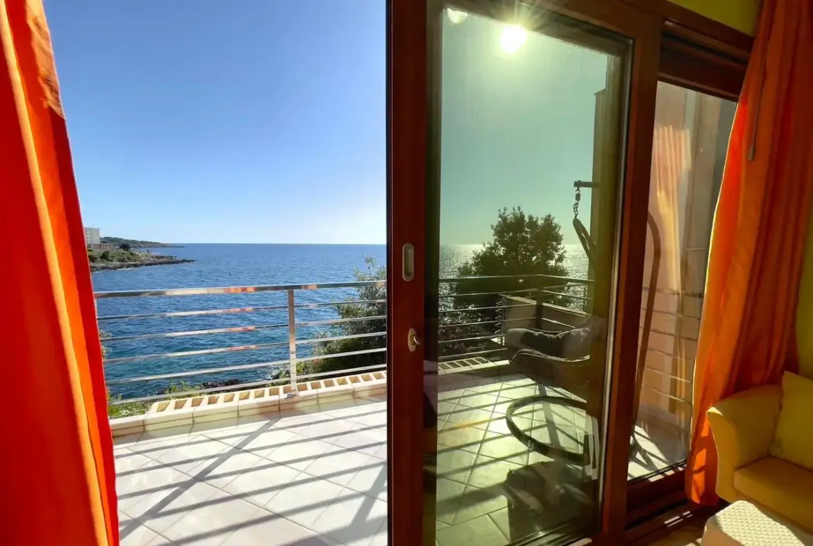 Unique Property: Modern Seafront Villa with Private Sea Access