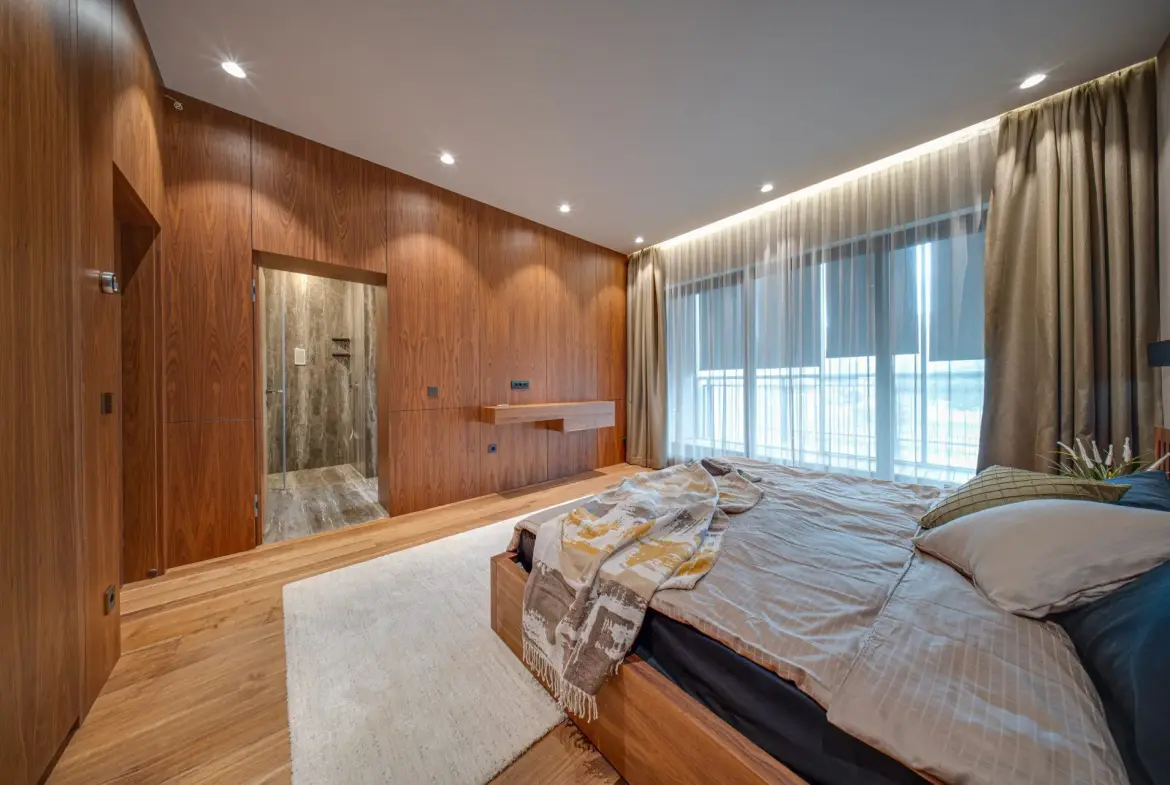 Modern designer apartment on the shore of Lake Pancharevo