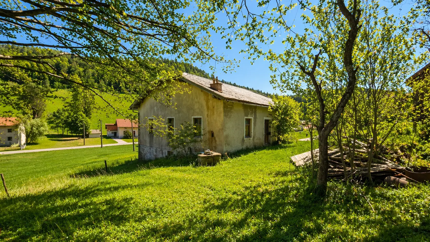 2-1-2 Nova Gorica area – Sweet cottage for renovation in Lokve