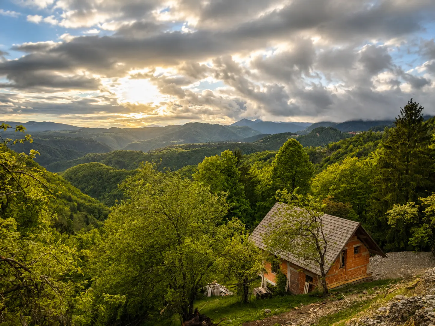 Cerkno Area – House in the forest with amazing Views