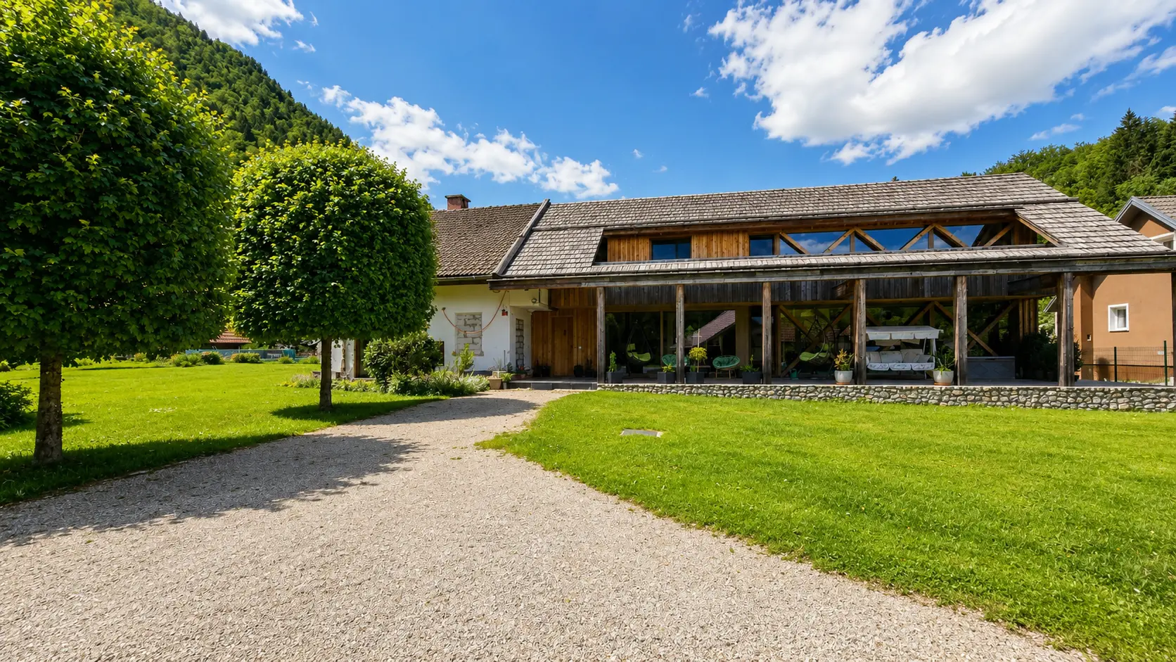 2-2 Bled – Surroundings, Exclusive Modern House with wonderful gardens & nature