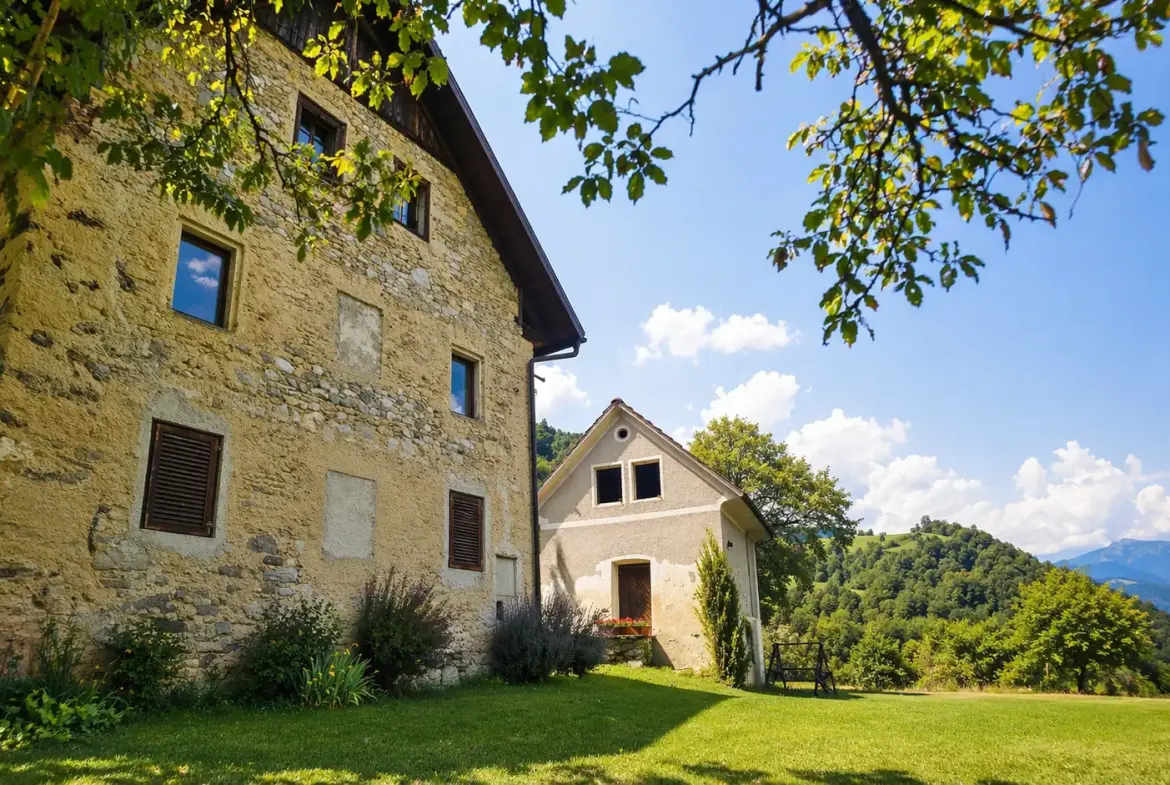 Idrija–Cerkno Area, Unique 40-Hectare Estate with Private Water Spring