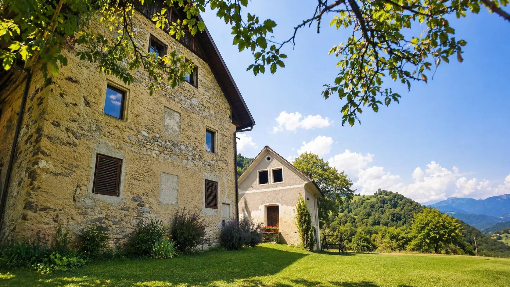 2-4 Idrija–Cerkno Area, Unique 40-Hectare Estate with Private Water Spring