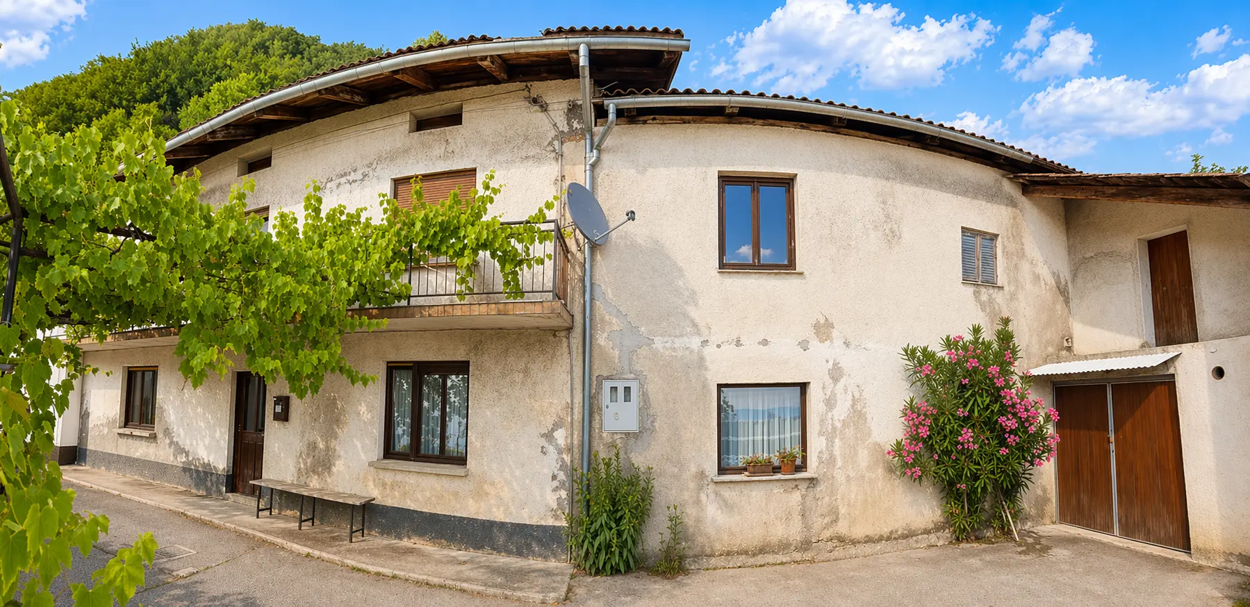 Vipava Valley – Semi-detached house above Vipava Valley