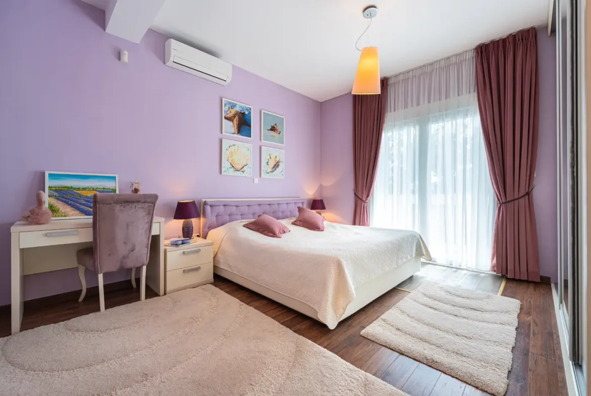 Villa with a panoramic view of the sea and Mamula, Žanjice, Herceg Novi
