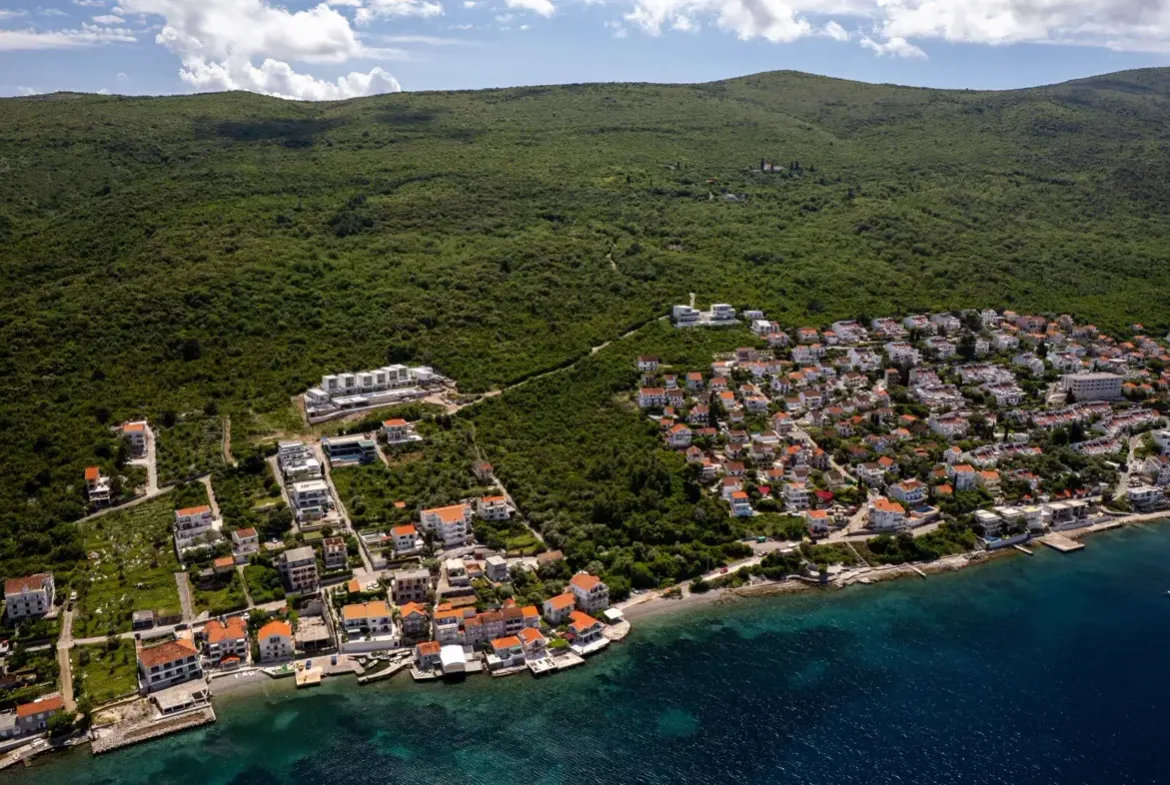 Contemporary villa with private pool and panoramic sea view, Krašići, Tivat