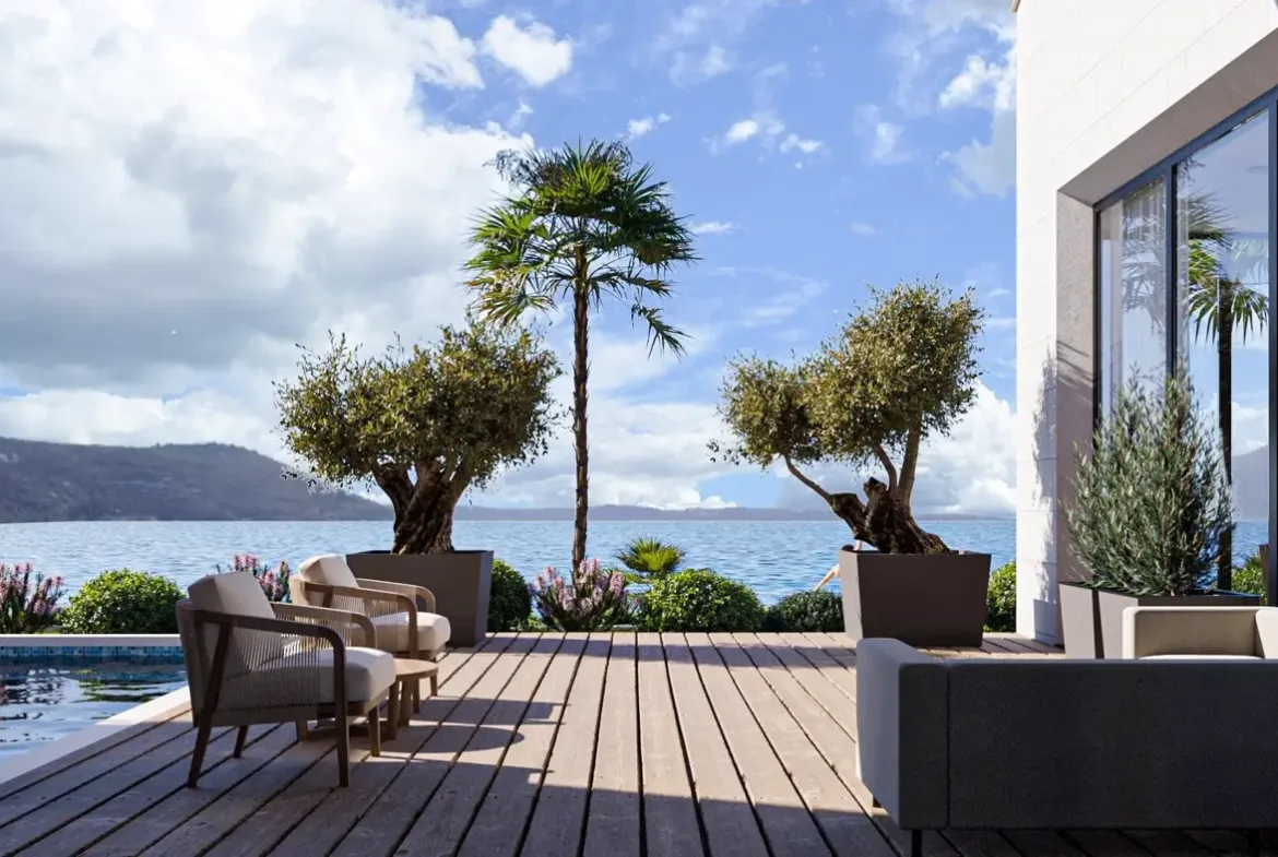 Luxury villa on the first line of Donja Lastva, Tivat