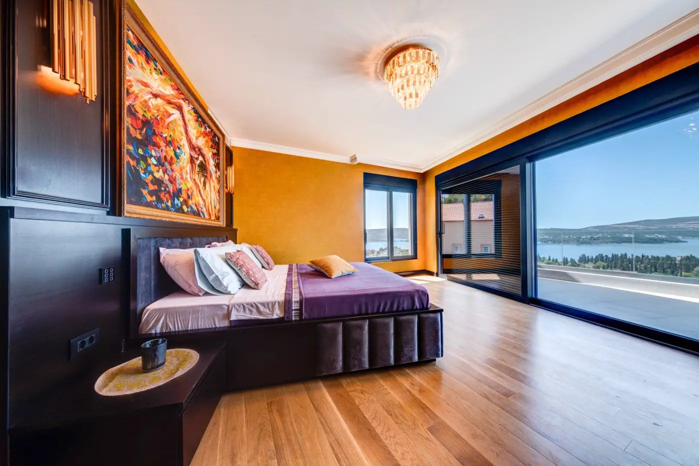 Exclusive contemporary villa with sea view, Maritsi, Tivat