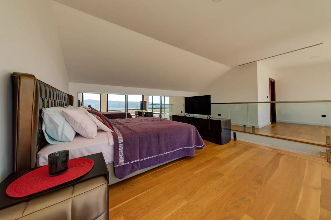 Exclusive contemporary villa with panoramic sea view, Marići, Tivat