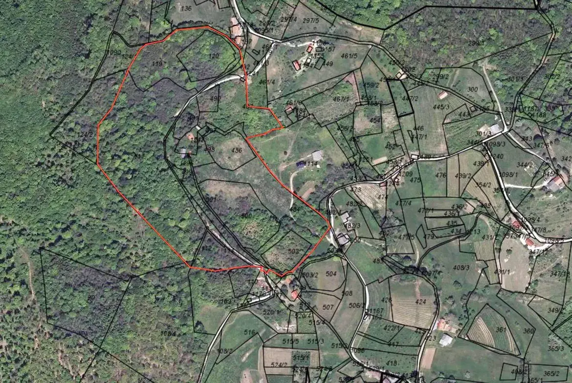 South Slovenia area – Building land and building permit for construction in Podgorje