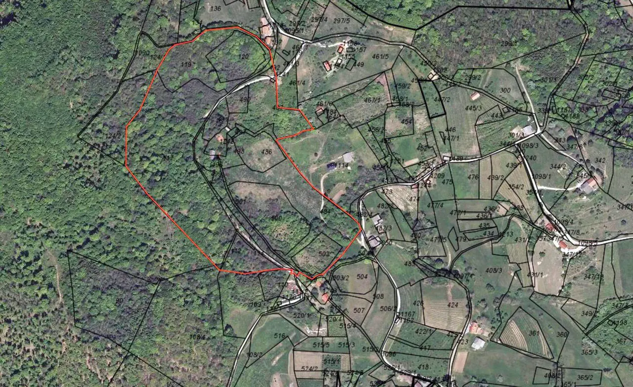 South Slovenia area – Building land and building permit for construction in Podgorje
