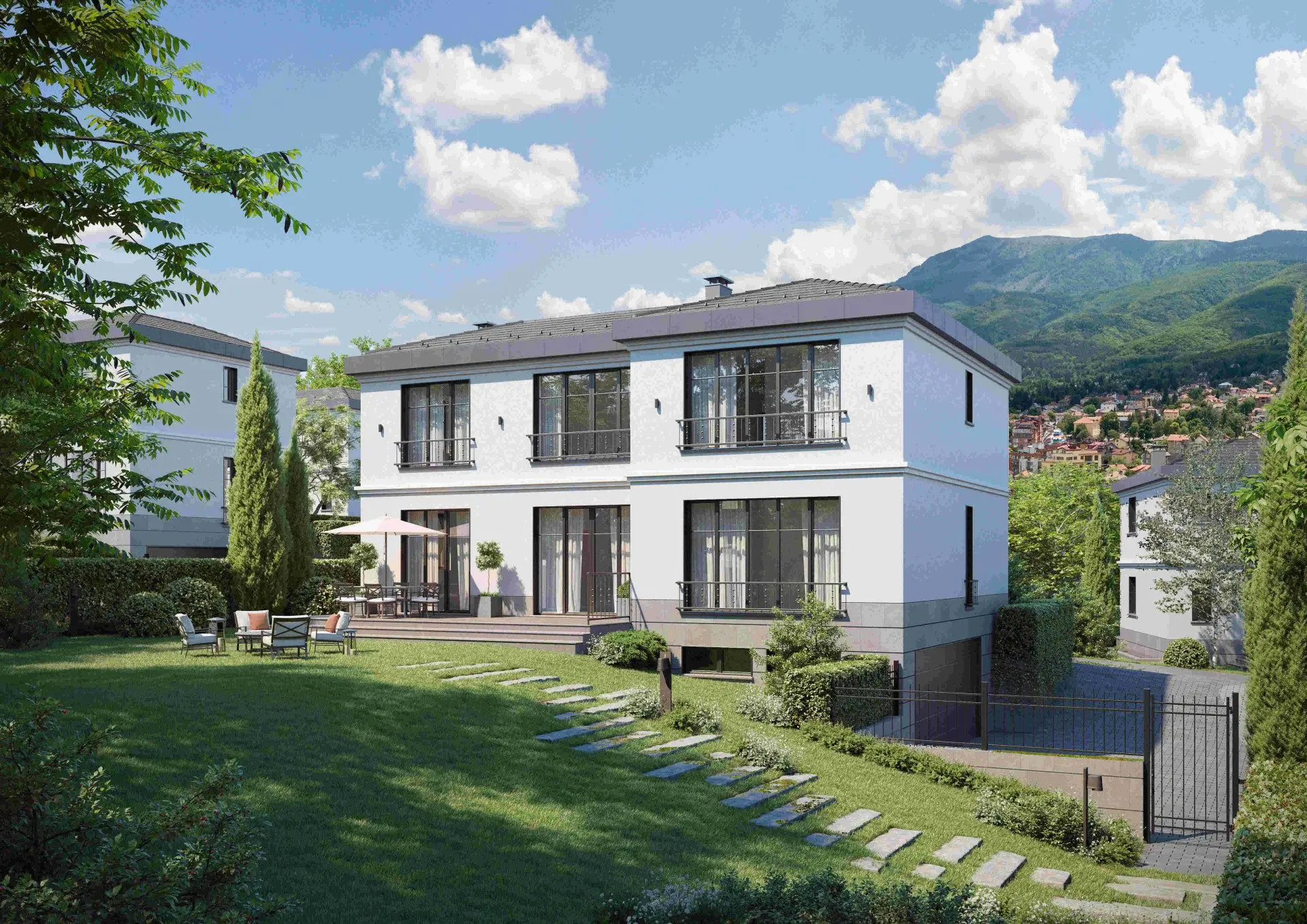 Luxury house in a gated complex in Simeonovo for sale