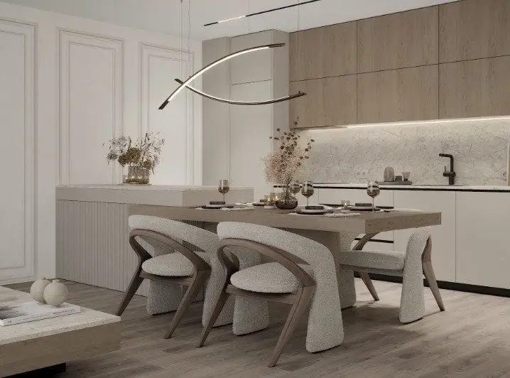 Two-bedroom apartment in a luxury complex near Zaimov Park