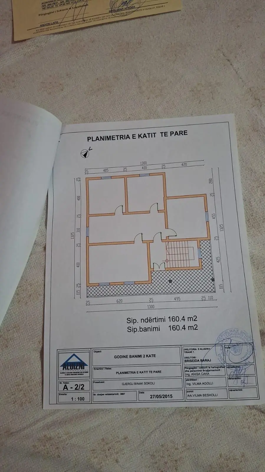 Two-Story House for Sale near Kthesa e Kamzës, Tirana