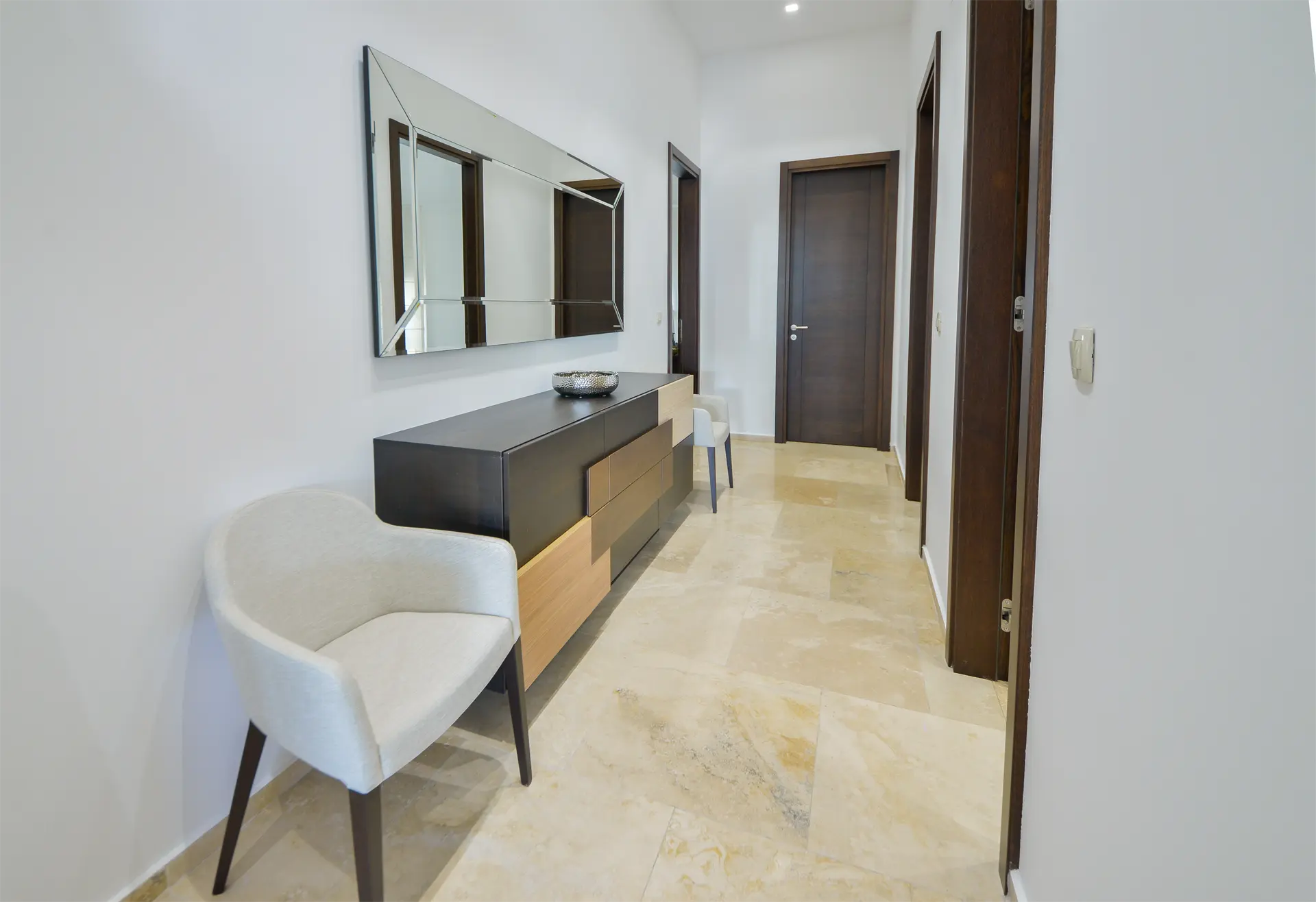 Modern three-bedroom apartment