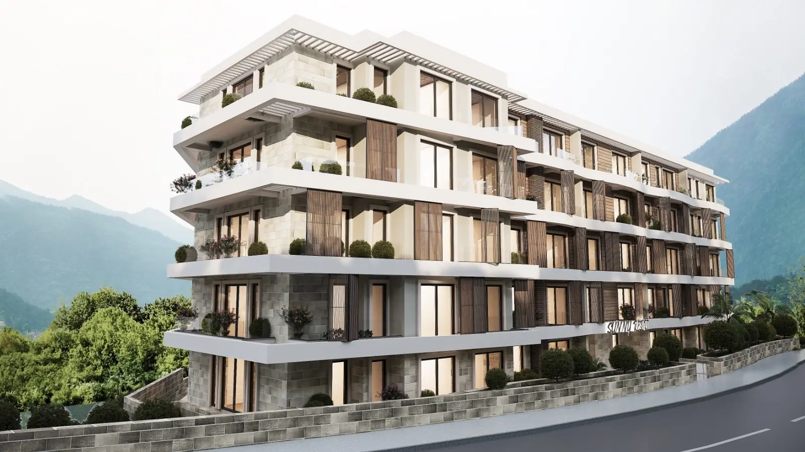 225b7e1e091368b8ea2c29ad7295ace63a60f25ab23ba489891b751cf4cf1b41688c972cc5e77 Three-bedroom apartment at a residential resort and Spa in Becici