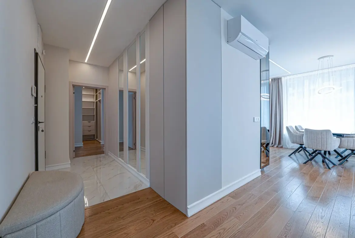 Elegantly furnished two bedroom apartment in a modern architectural building for sale