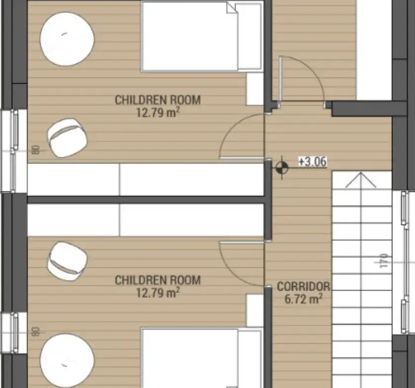 Single-family house in a new luxury gated residential complex