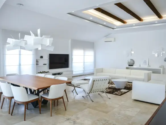 Modern three-bedroom apartment