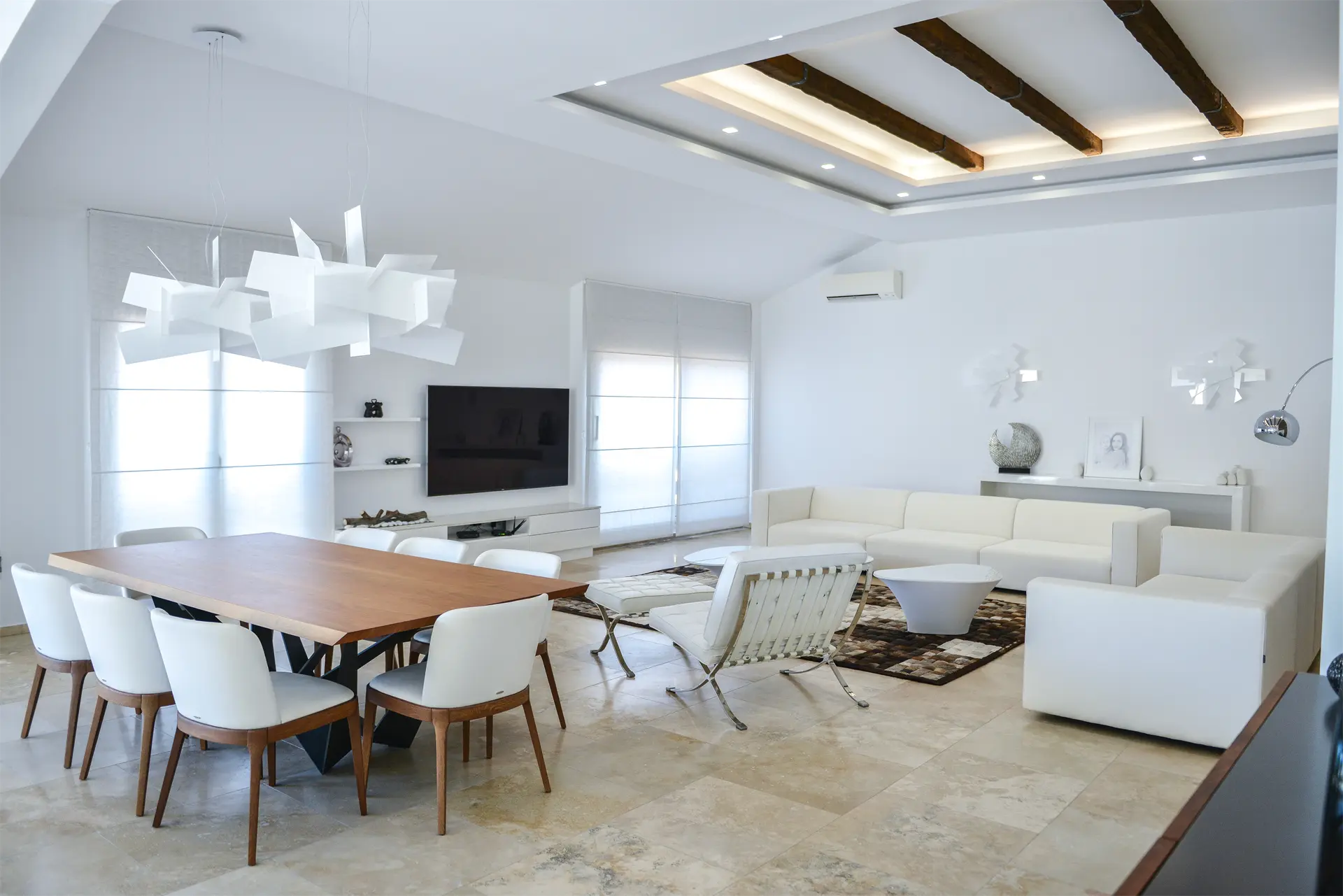Modern three-bedroom apartment