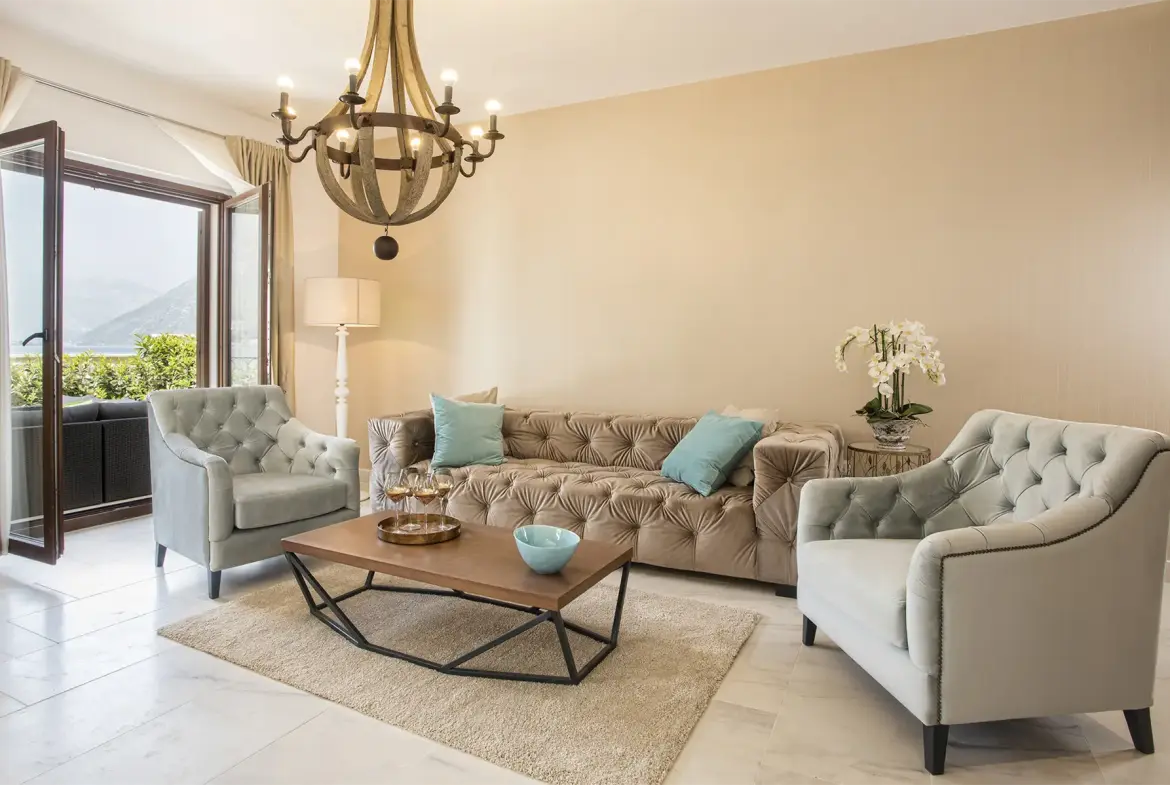 Luxury beachfront villa, part of the HUMA Kotor Bay Hotel & Villas