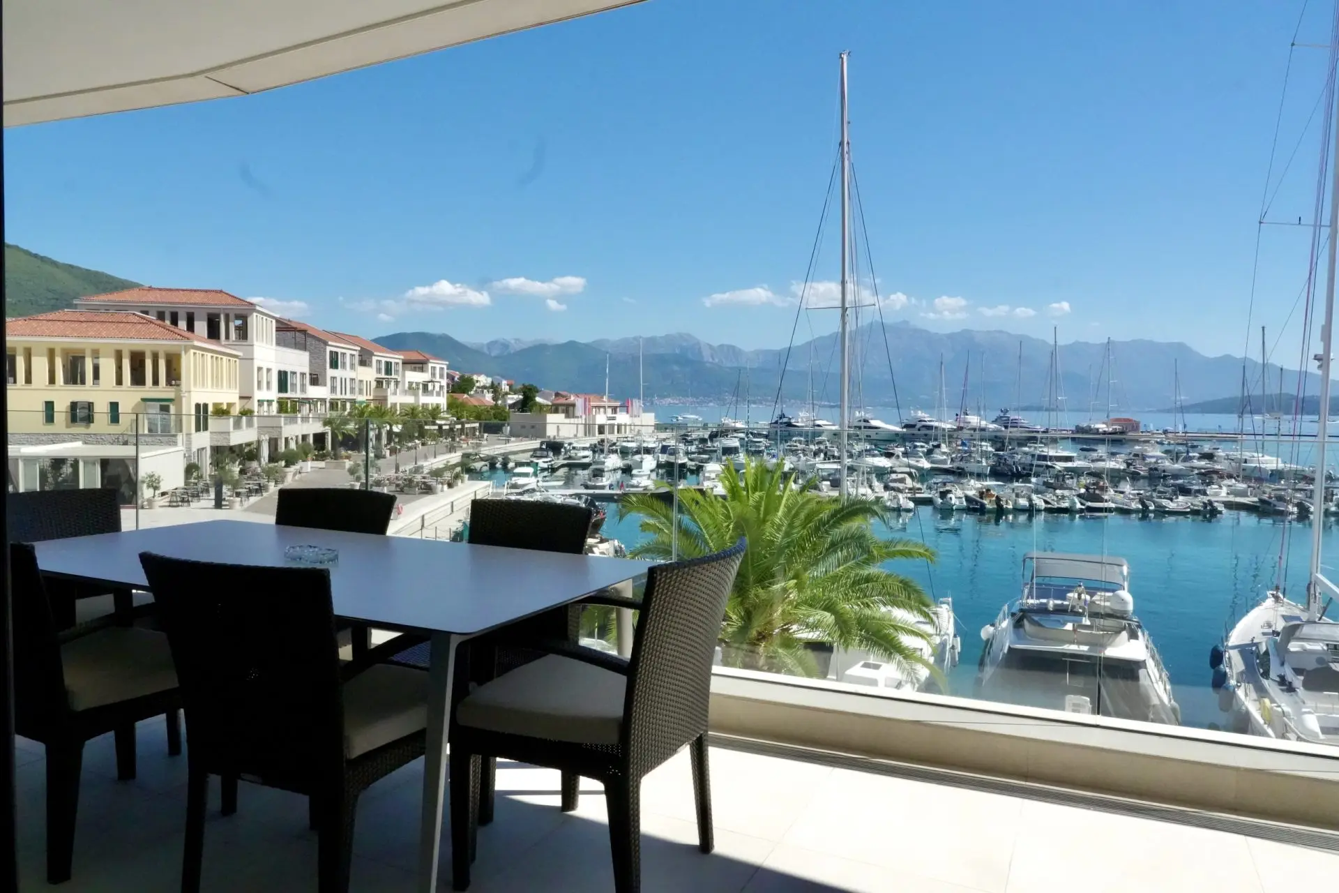 Luxury two-bedroom apartment in Portonovi Marina Village