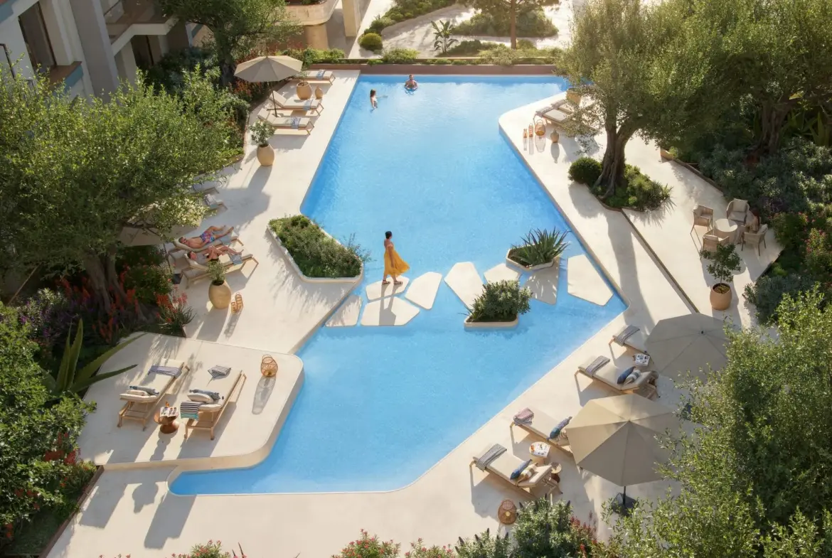 Two-bedroom apartment on fourth floor in the newest neighborhood in the heart of Porto Montenegro
